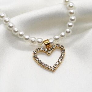 Pearl Heart Necklace
